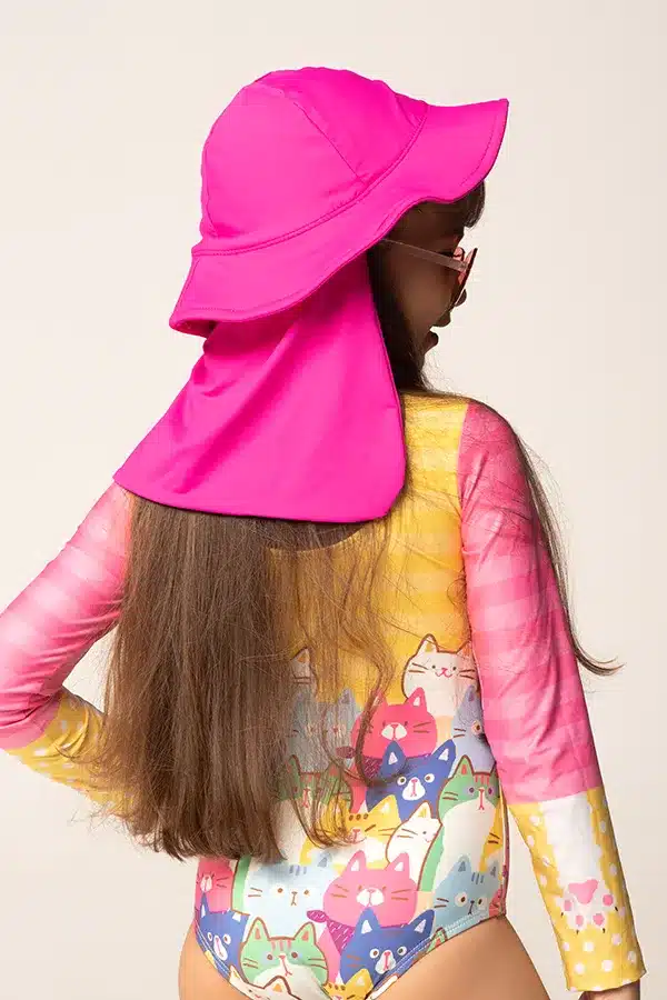 CHAPEU COM ABA - ROSA2